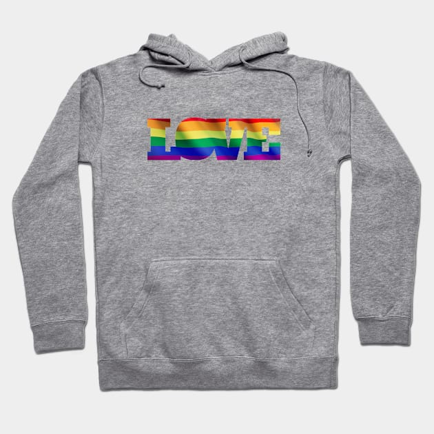 LGBQT+ Love Hoodie by Empathic Brands